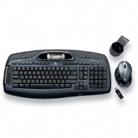 Logitech Cordless Bluetooth Desktop MX5000- Black